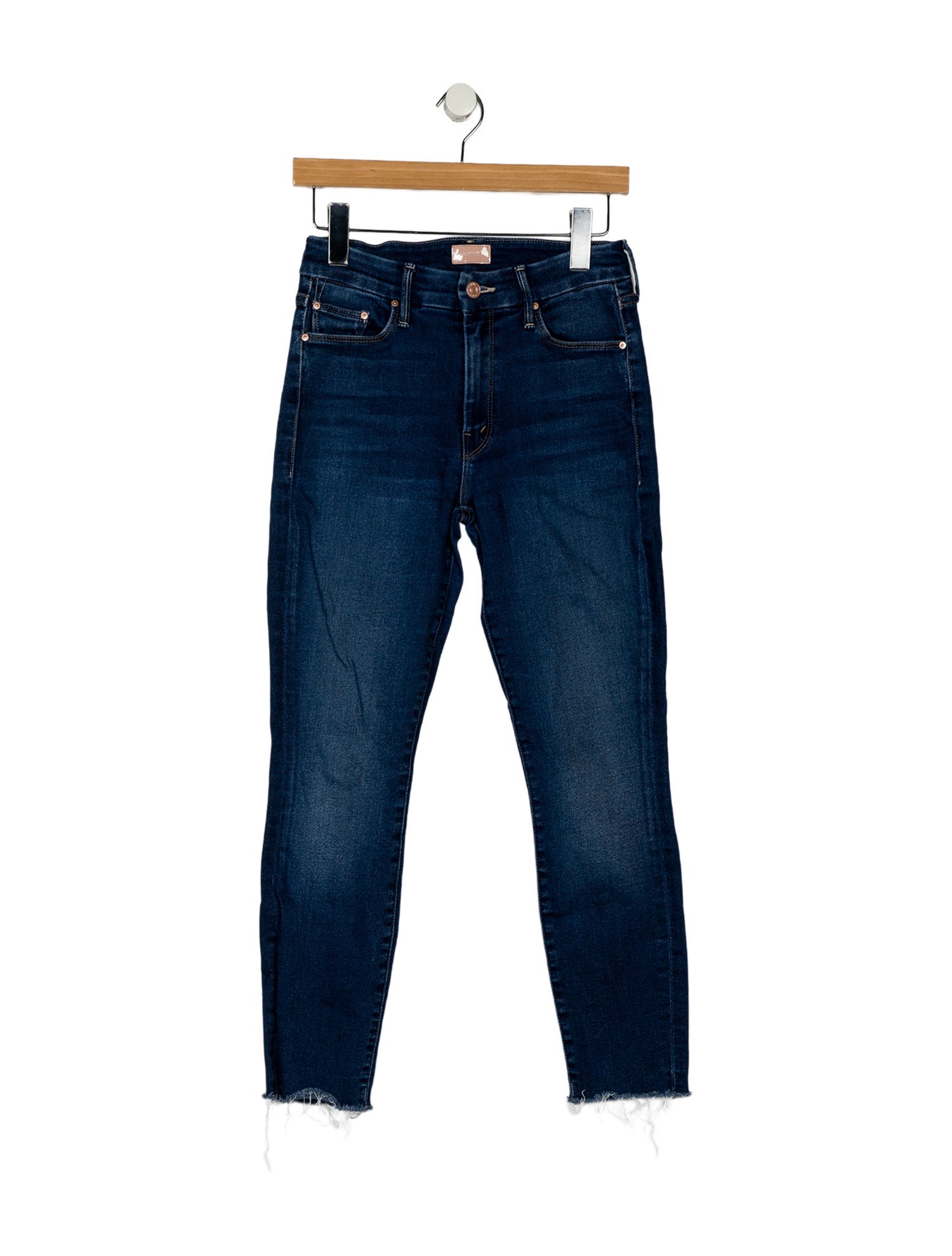 Mother Mid-Rise Skinny Leg Jeans
