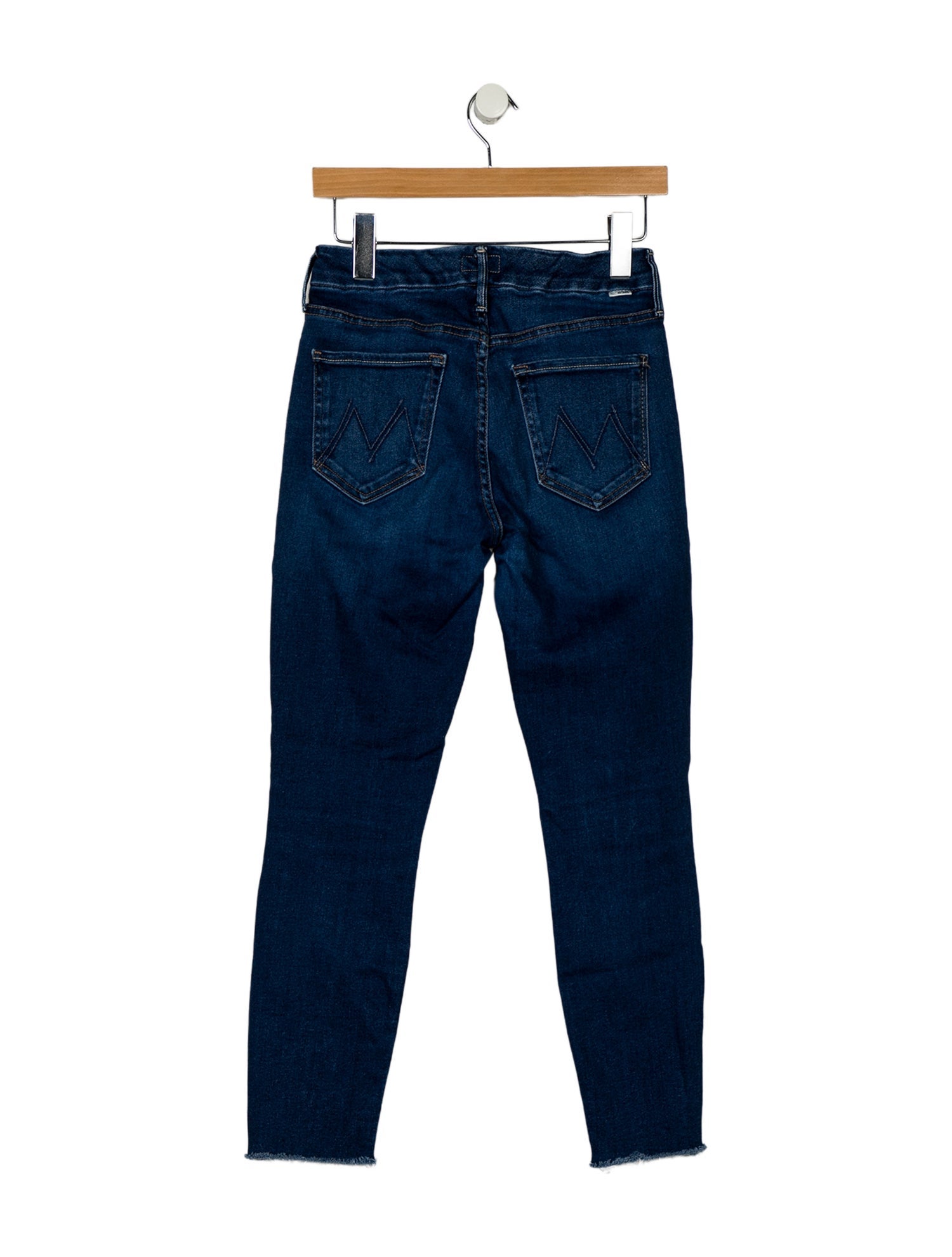 Mother Mid-Rise Skinny Leg Jeans