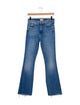 Mother Mid-Rise Wide Leg Jeans