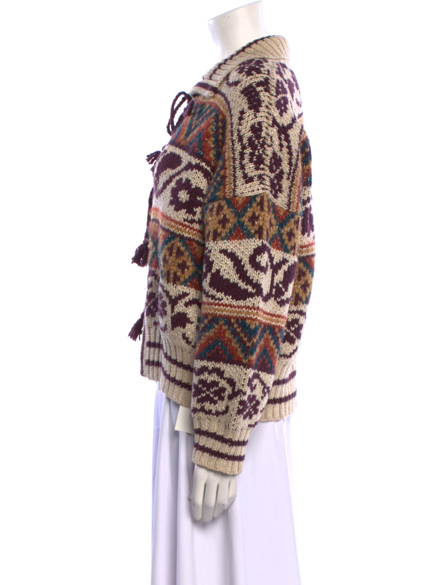 Mother Printed Sweater