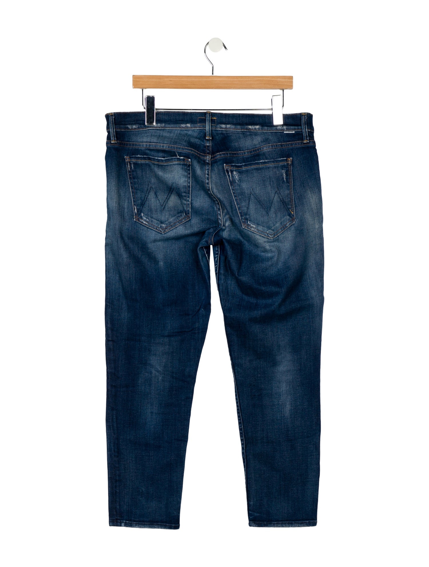 Mother High-Rise Straight Leg Jeans