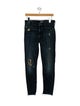 Mother Mid-Rise Skinny Leg Jeans