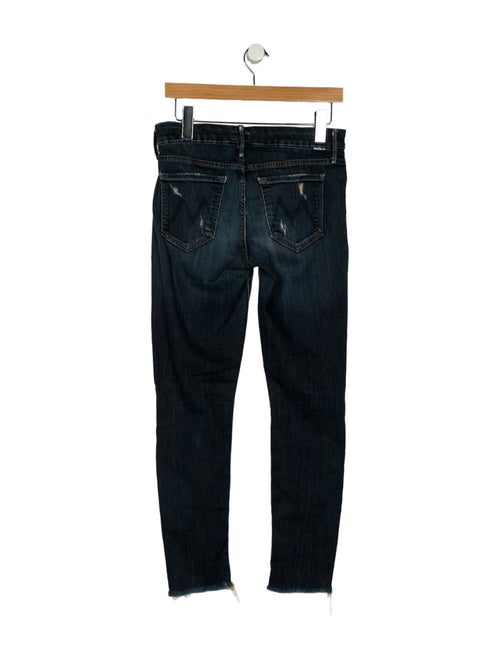 Mother Mid-Rise Skinny Leg Jeans