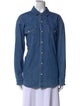 Mother Long Sleeve Button-Up Top