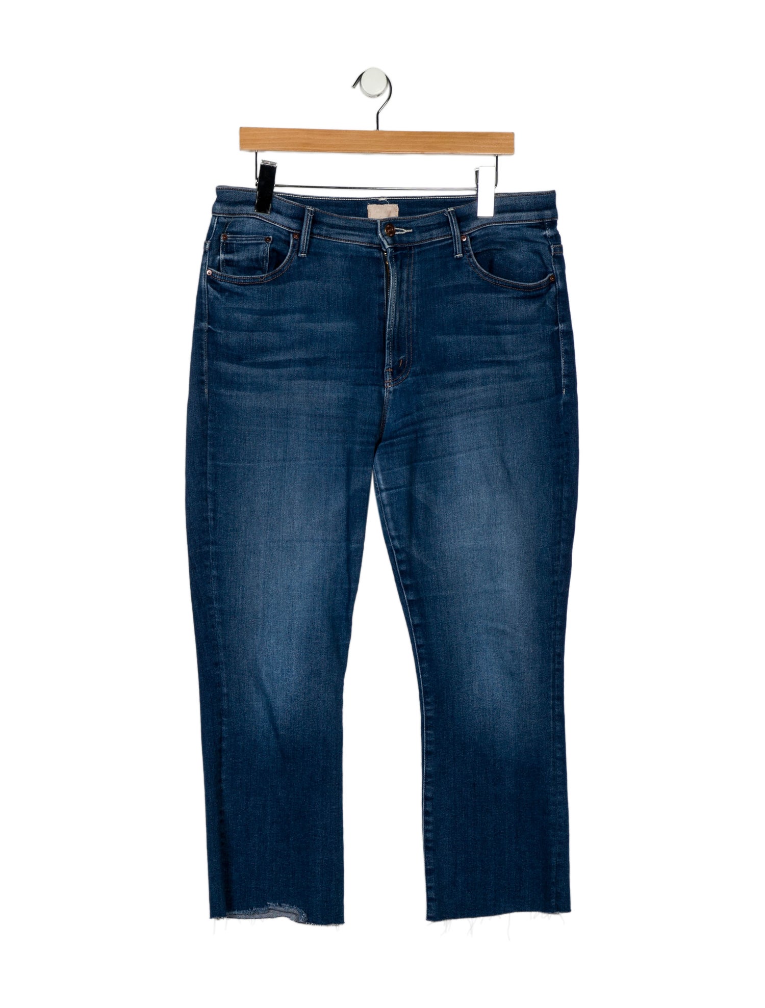 Mother High-Rise Straight Leg Jeans