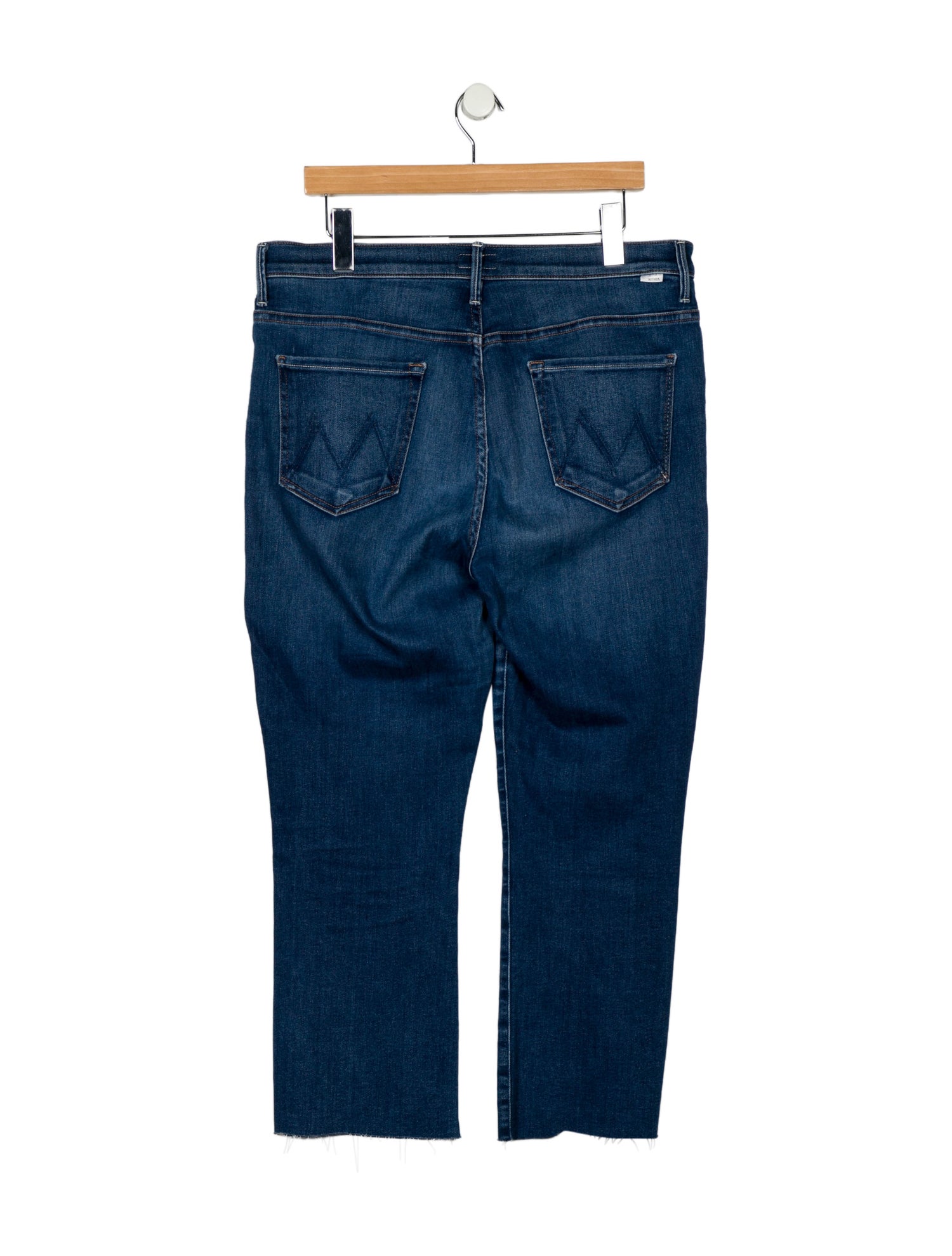 Mother High-Rise Straight Leg Jeans