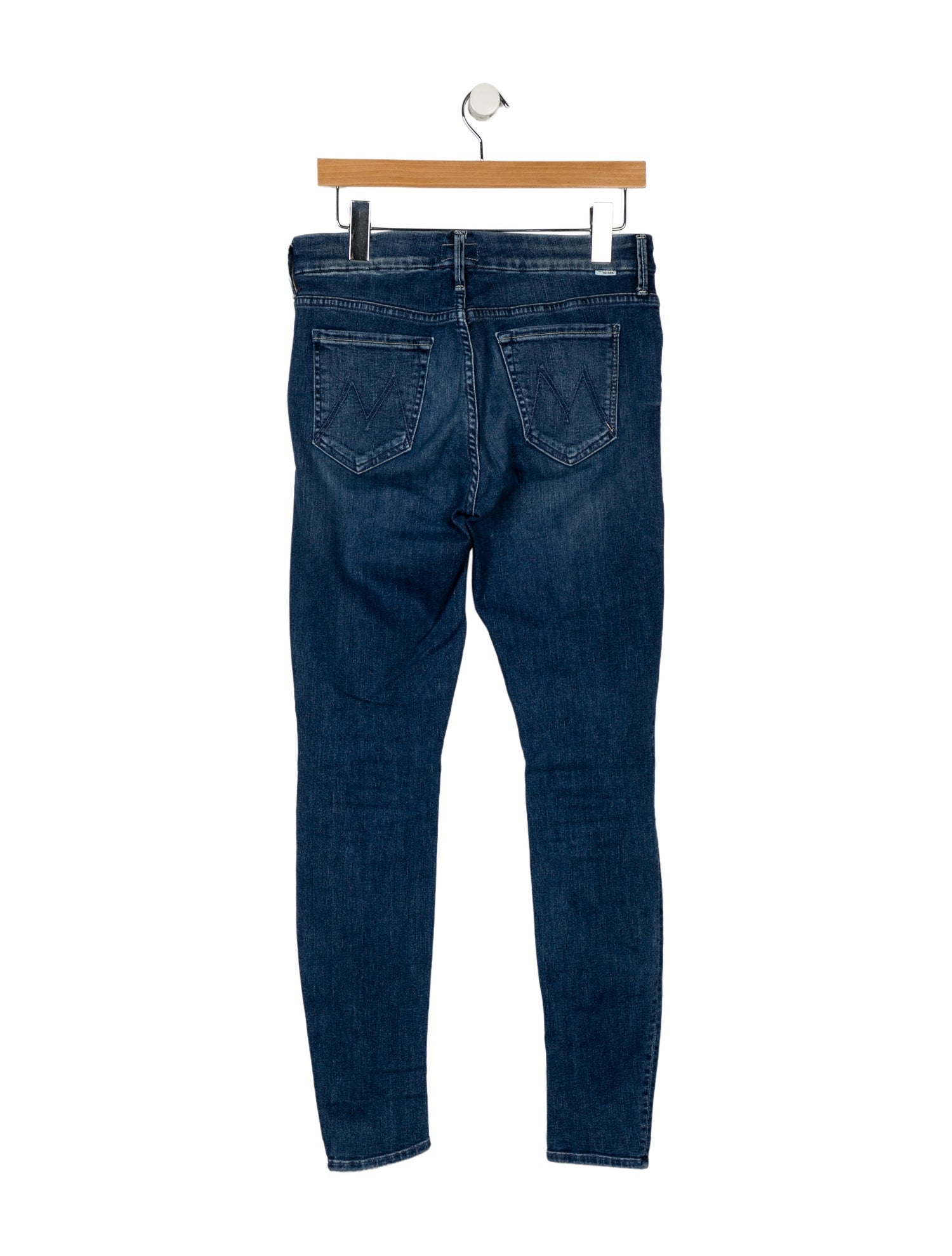 Mother Mid-Rise Skinny Leg Jeans