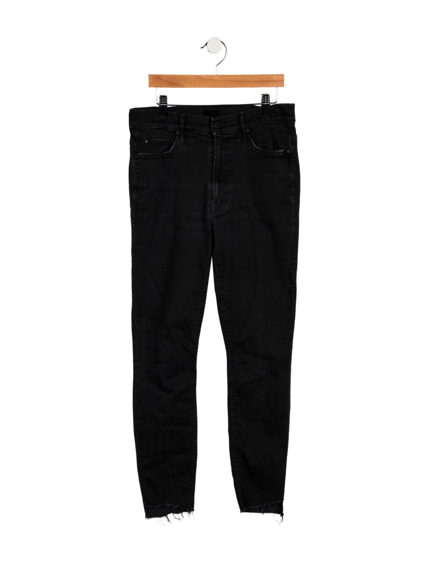Mother High-Rise Straight Leg Jeans