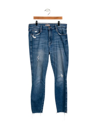 Mother High-Rise Straight Leg Jeans