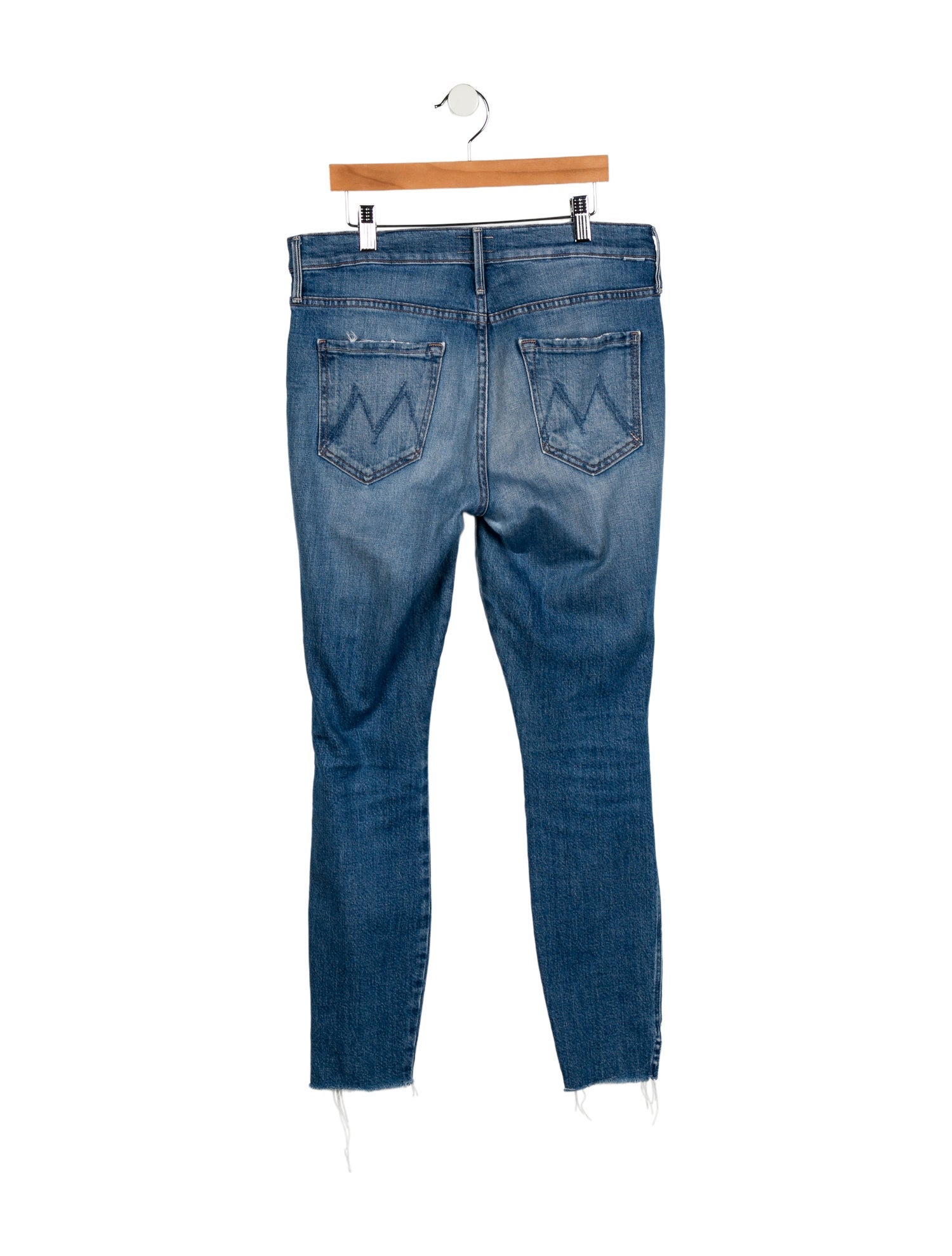 Mother High-Rise Straight Leg Jeans