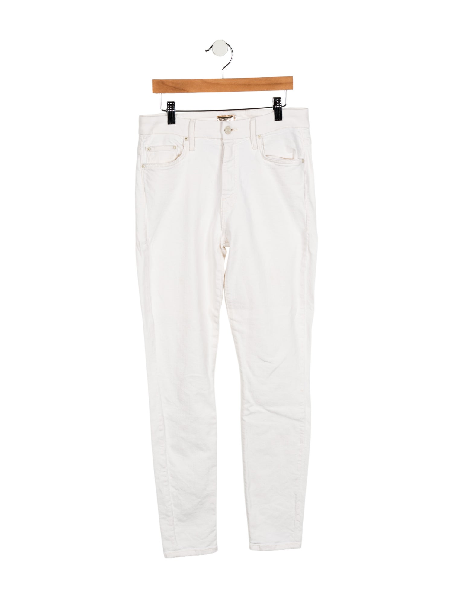 Mother High-Rise Straight Leg Jeans