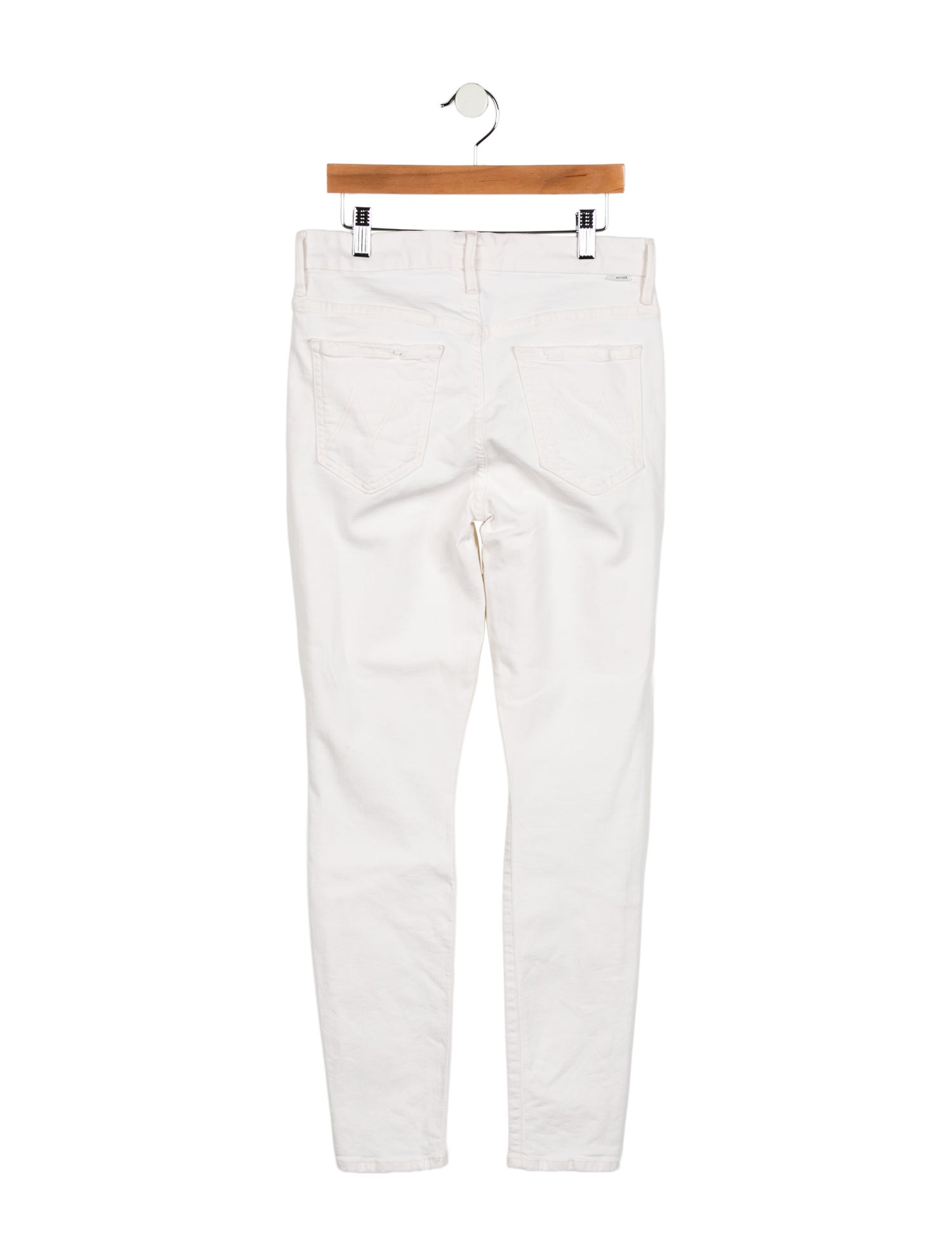 Mother High-Rise Straight Leg Jeans