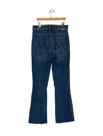 Mother Mid-Rise Straight Leg Jeans