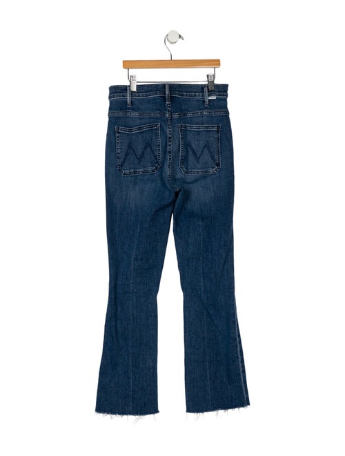 Mother Mid-Rise Straight Leg Jeans