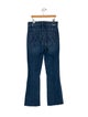 Mother Mid-Rise Straight Leg Jeans