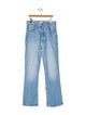 Mother High-Rise Straight Leg Jeans