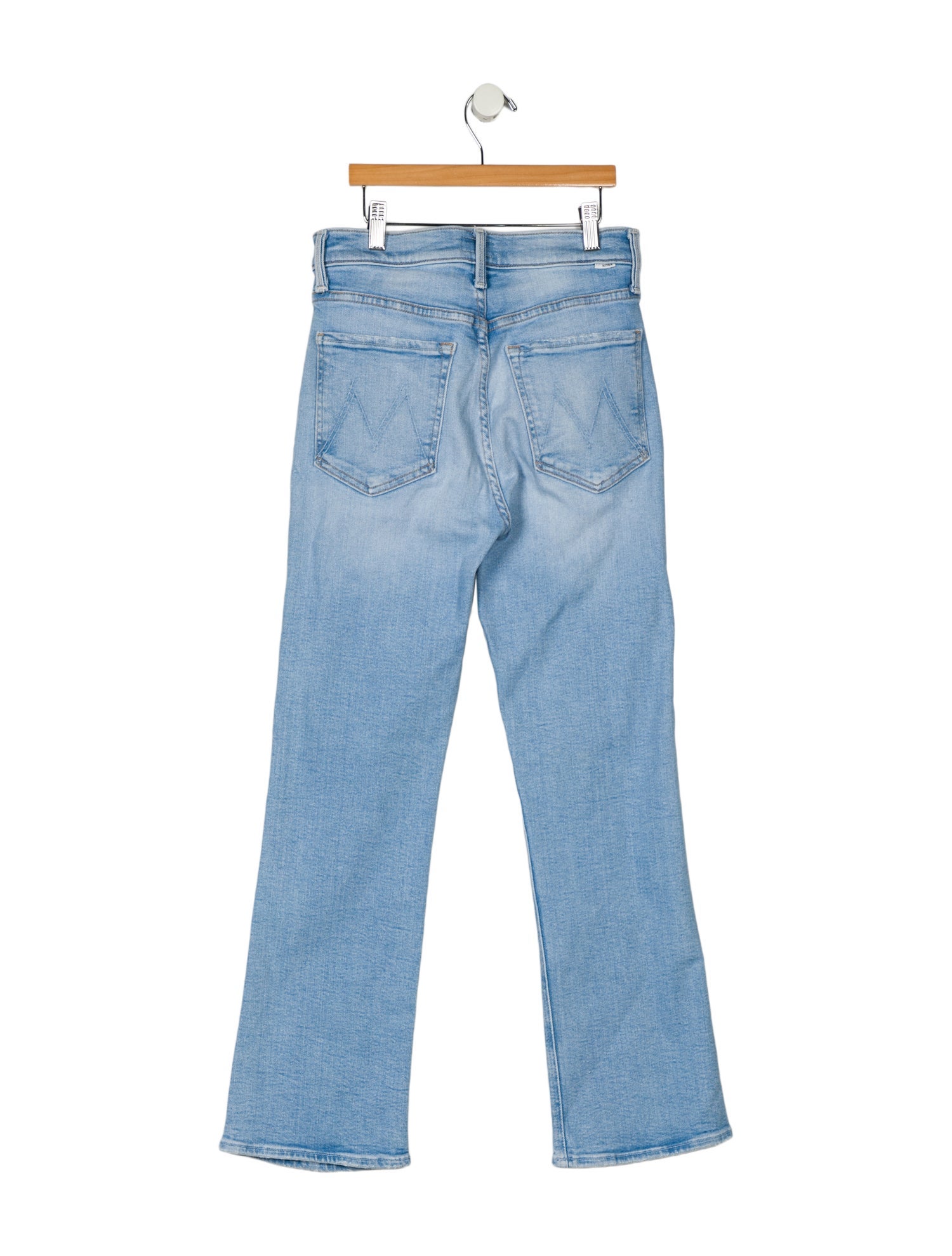 Mother High-Rise Straight Leg Jeans