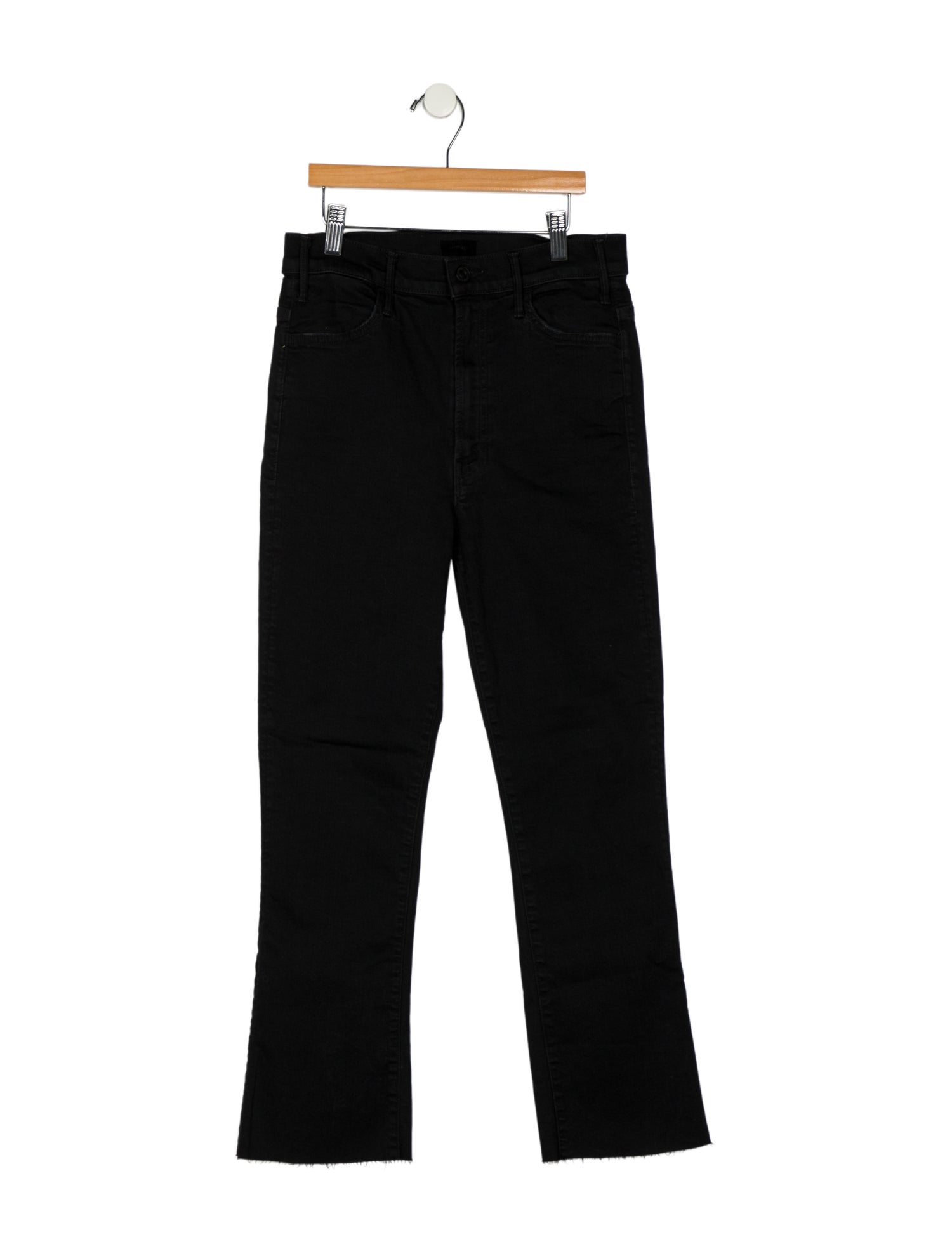 Mother High-Rise Straight Leg Jeans