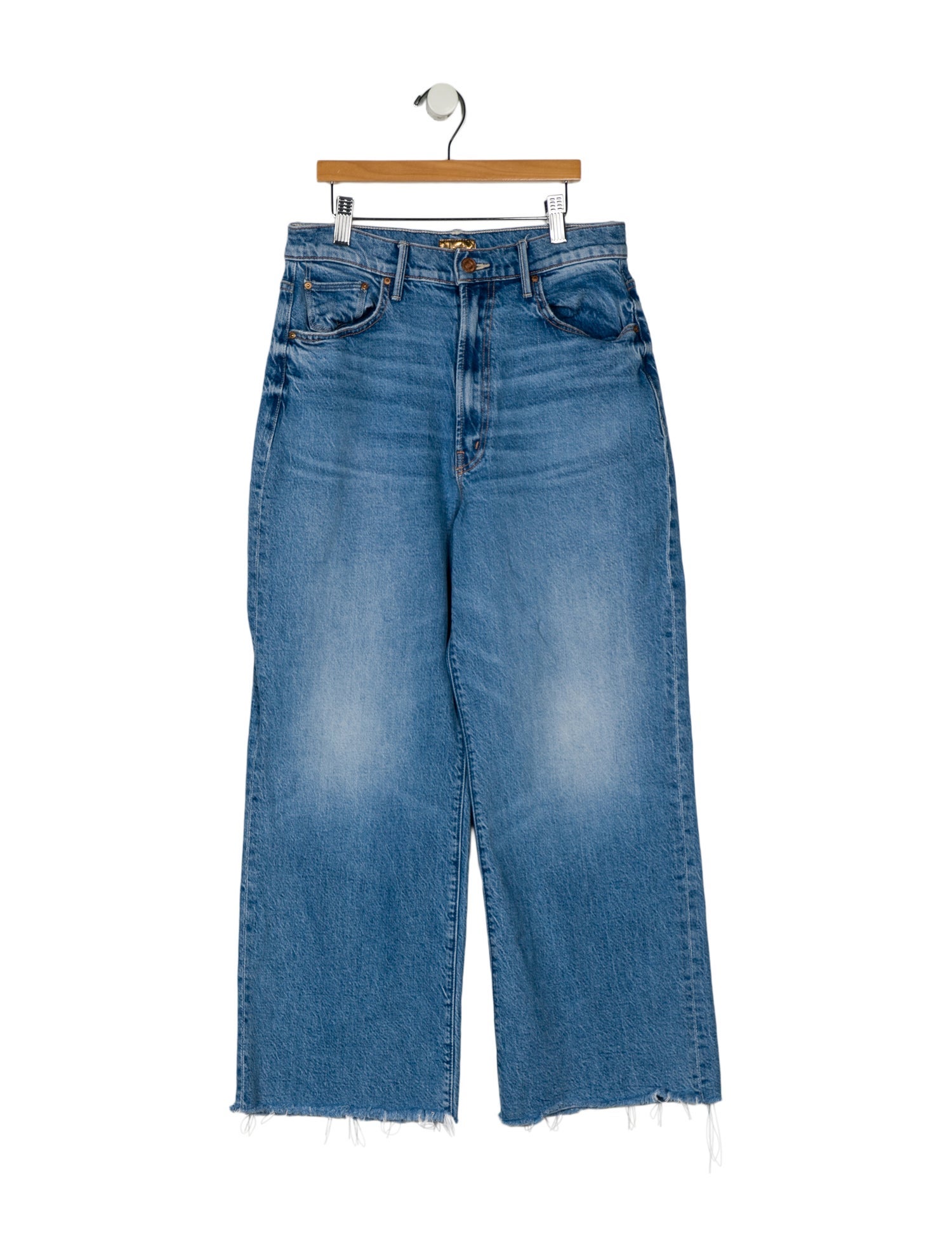 Mother High-Rise Wide Leg Jeans