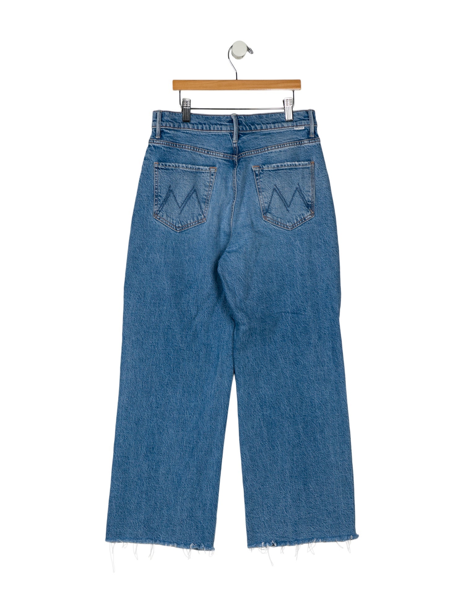 Mother High-Rise Wide Leg Jeans