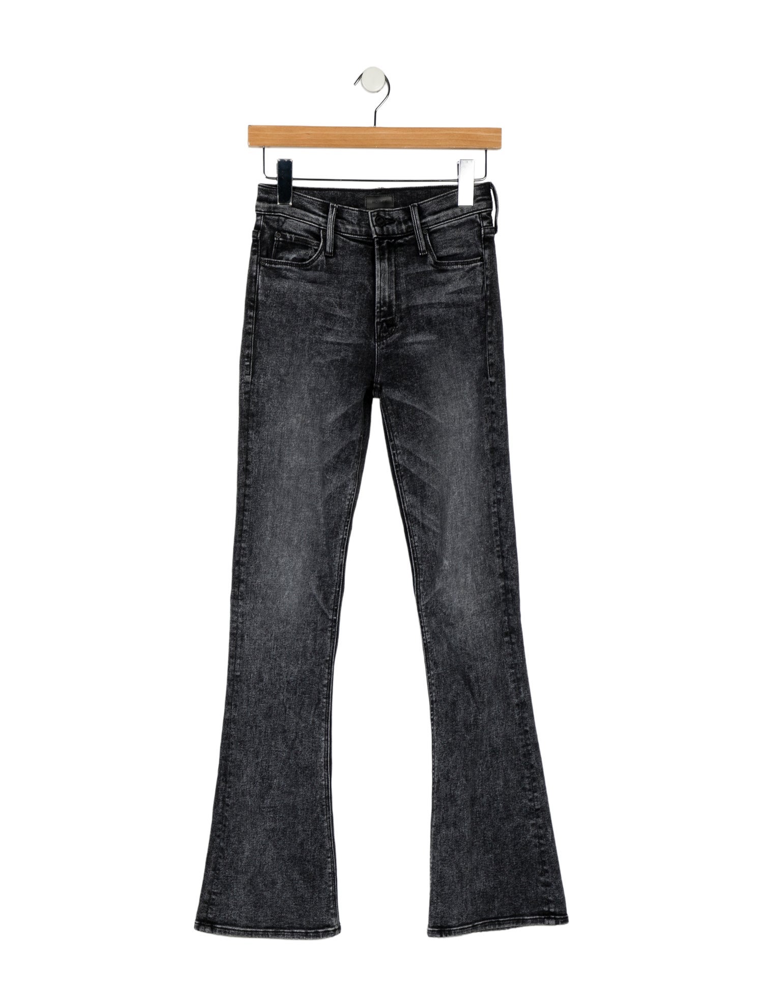 Mother Mid-Rise Straight Leg Jeans