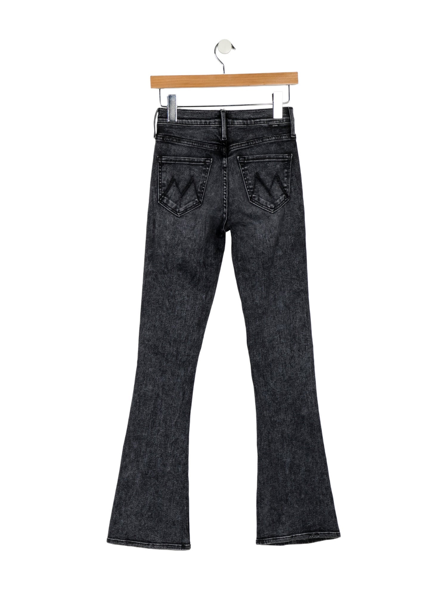 Mother Mid-Rise Straight Leg Jeans