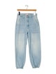 Mother High-Rise Straight Leg Jeans