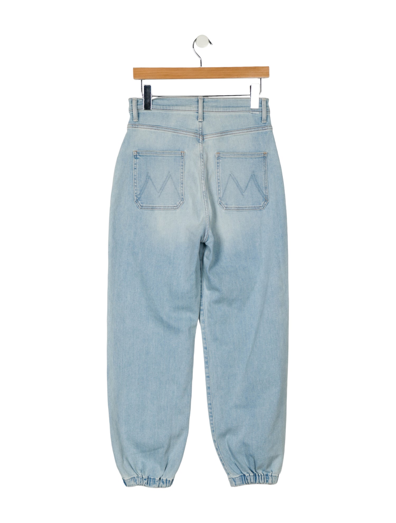 Mother High-Rise Straight Leg Jeans