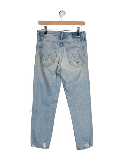 Mother High-Rise Straight Leg Jeans
