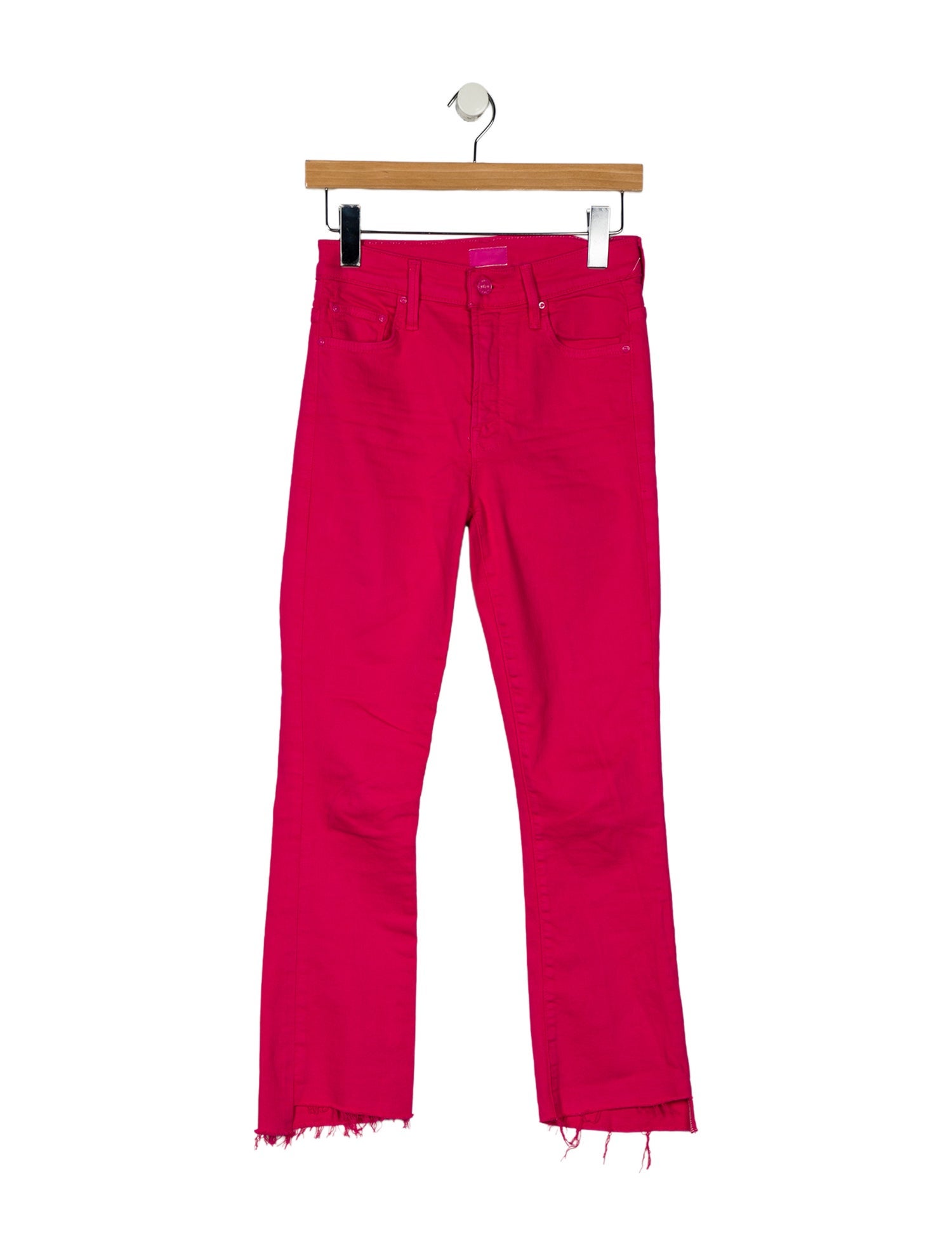 Mother Mid-Rise Straight Leg Jeans