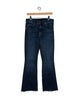 Mother Mid-Rise Wide Leg Jeans