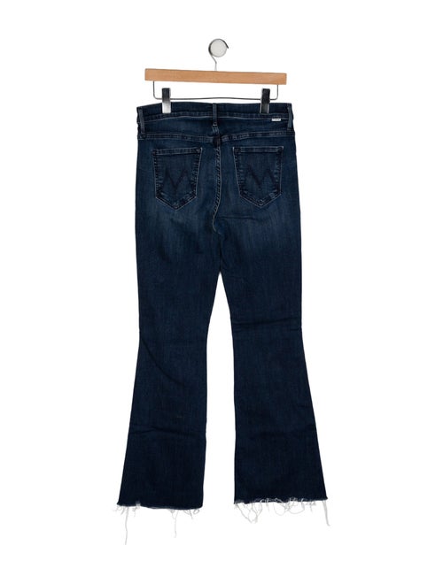 Mother Mid-Rise Wide Leg Jeans