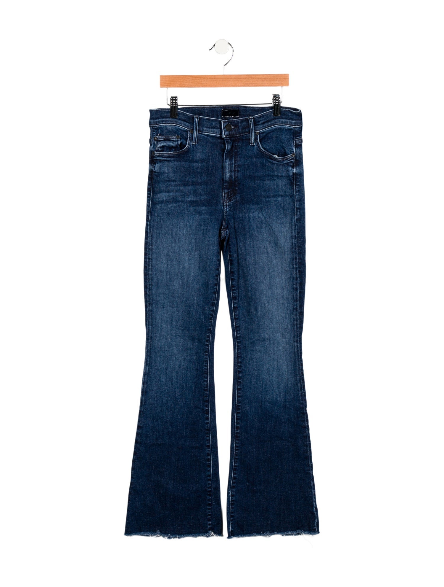 Mother High-Rise Wide Leg Jeans