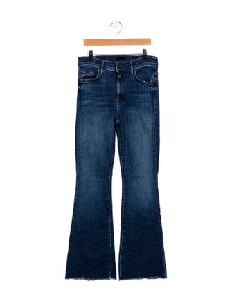 Mother High-Rise Wide Leg Jeans