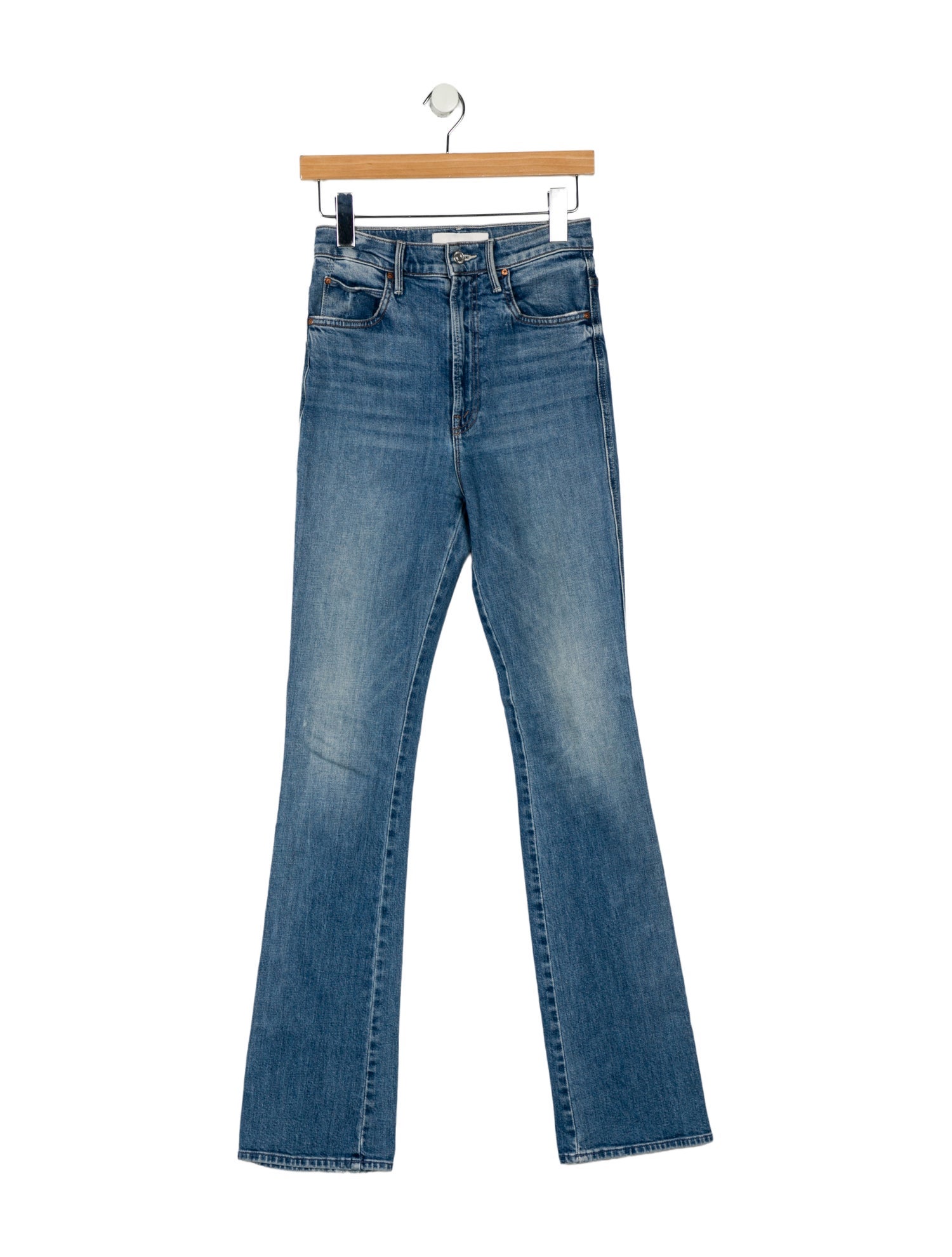 Mother High-Rise Straight Leg Jeans