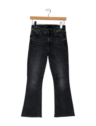 Mother Mid-Rise Straight Leg Jeans