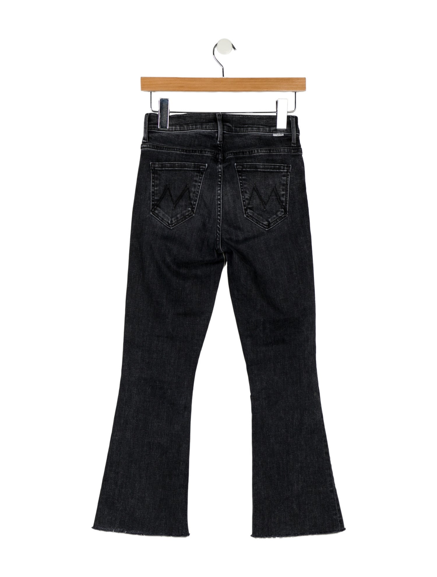 Mother Mid-Rise Straight Leg Jeans
