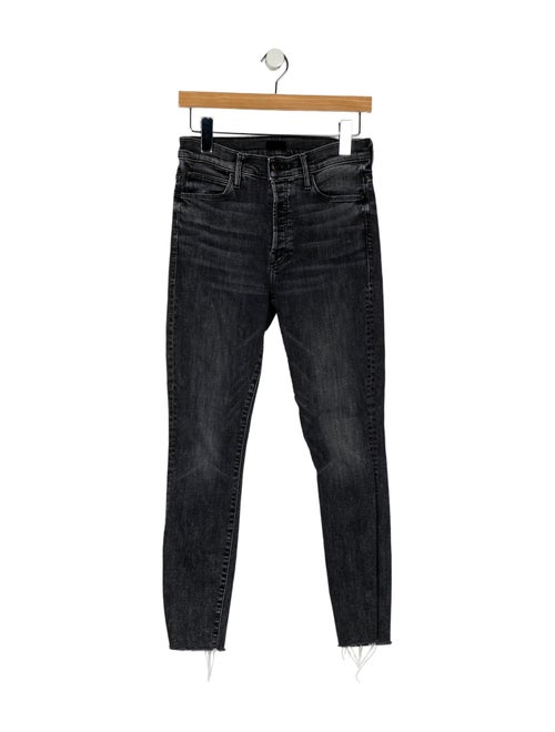 Mother Mid-Rise Skinny Leg Jeans