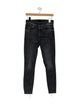 Mother Mid-Rise Skinny Leg Jeans