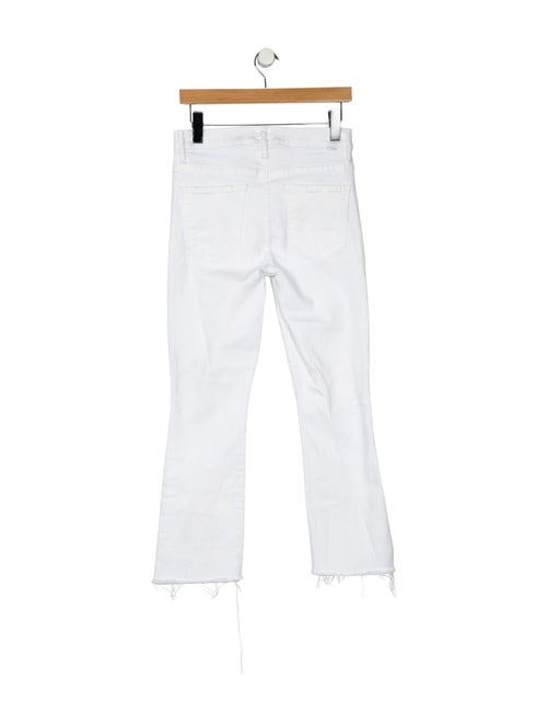 Mother Mid-Rise Straight Leg Jeans