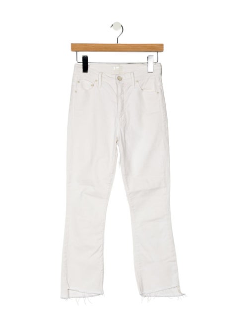 Mother Mid-Rise Straight Leg Jeans