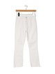 Mother Mid-Rise Straight Leg Jeans