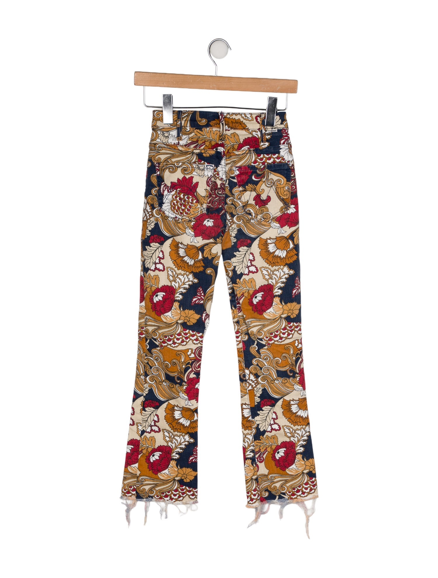 Mother Mid-Rise Straight Leg Jeans