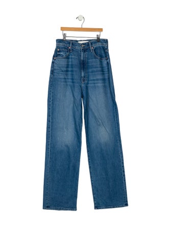 Mother High-Rise Wide Leg Jeans
