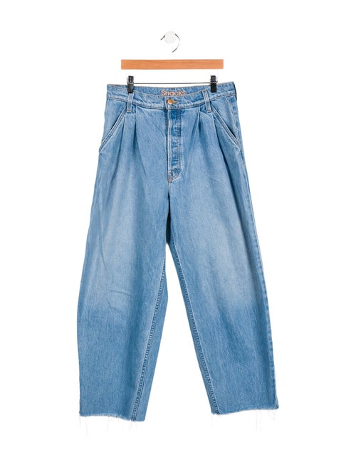 Mother High-Rise Wide Leg Jeans
