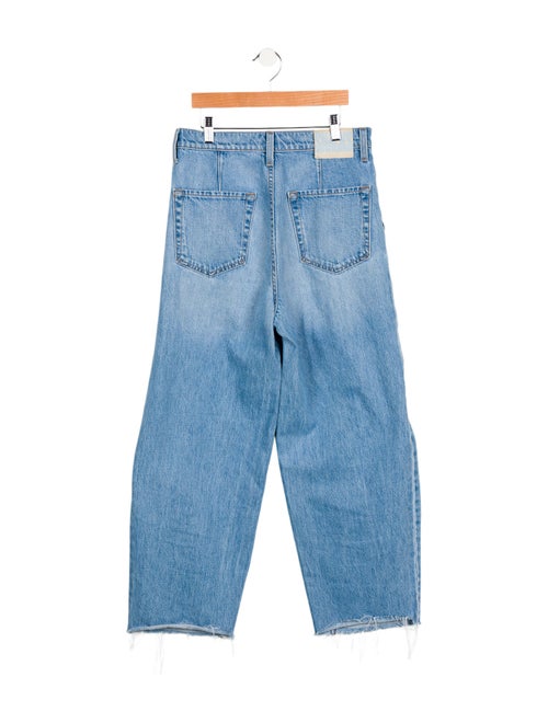 Mother High-Rise Wide Leg Jeans