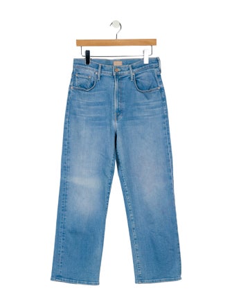 Mother High-Rise Wide Leg Jeans