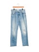 Mother High-Rise Straight Leg Jeans