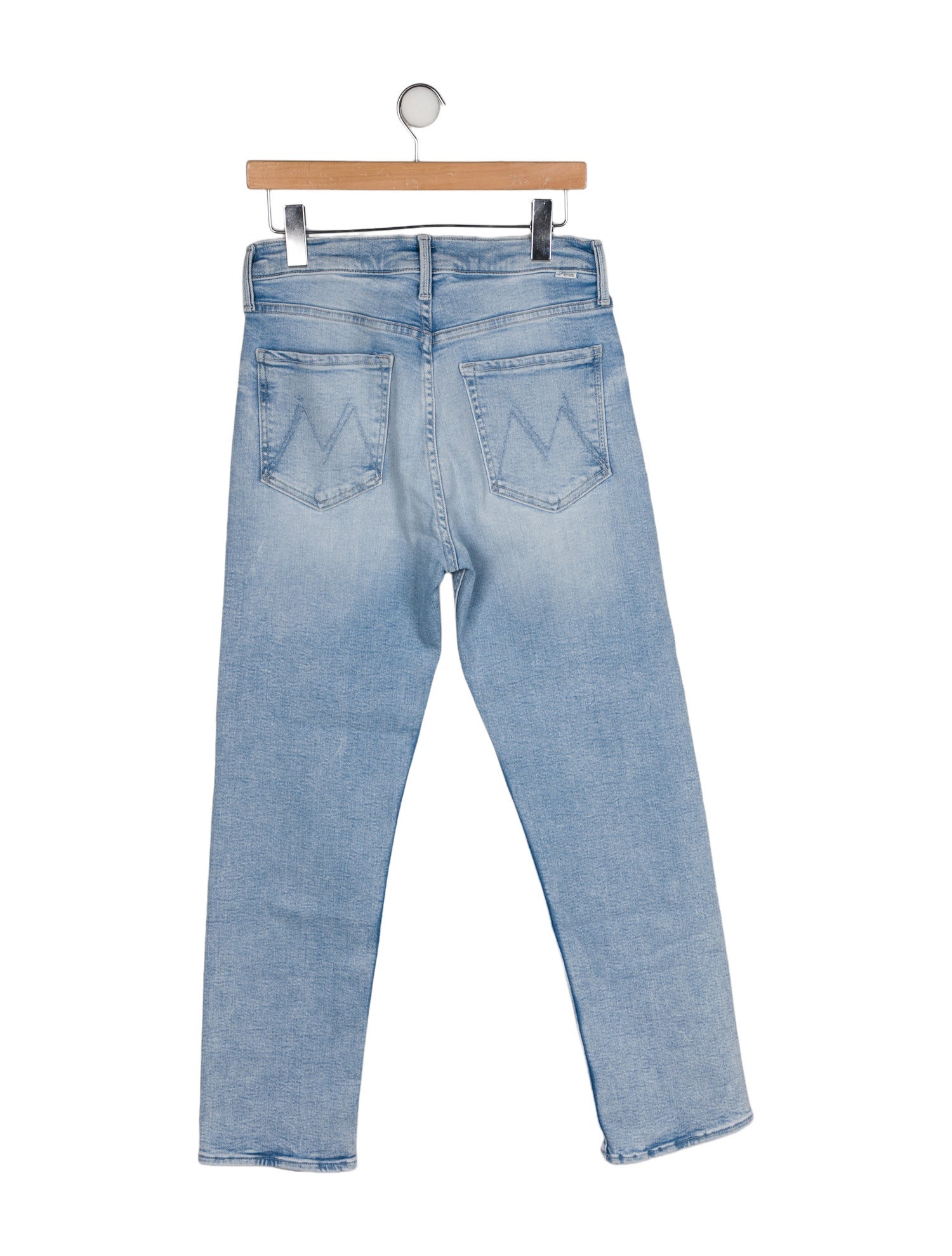 Mother High-Rise Straight Leg Jeans
