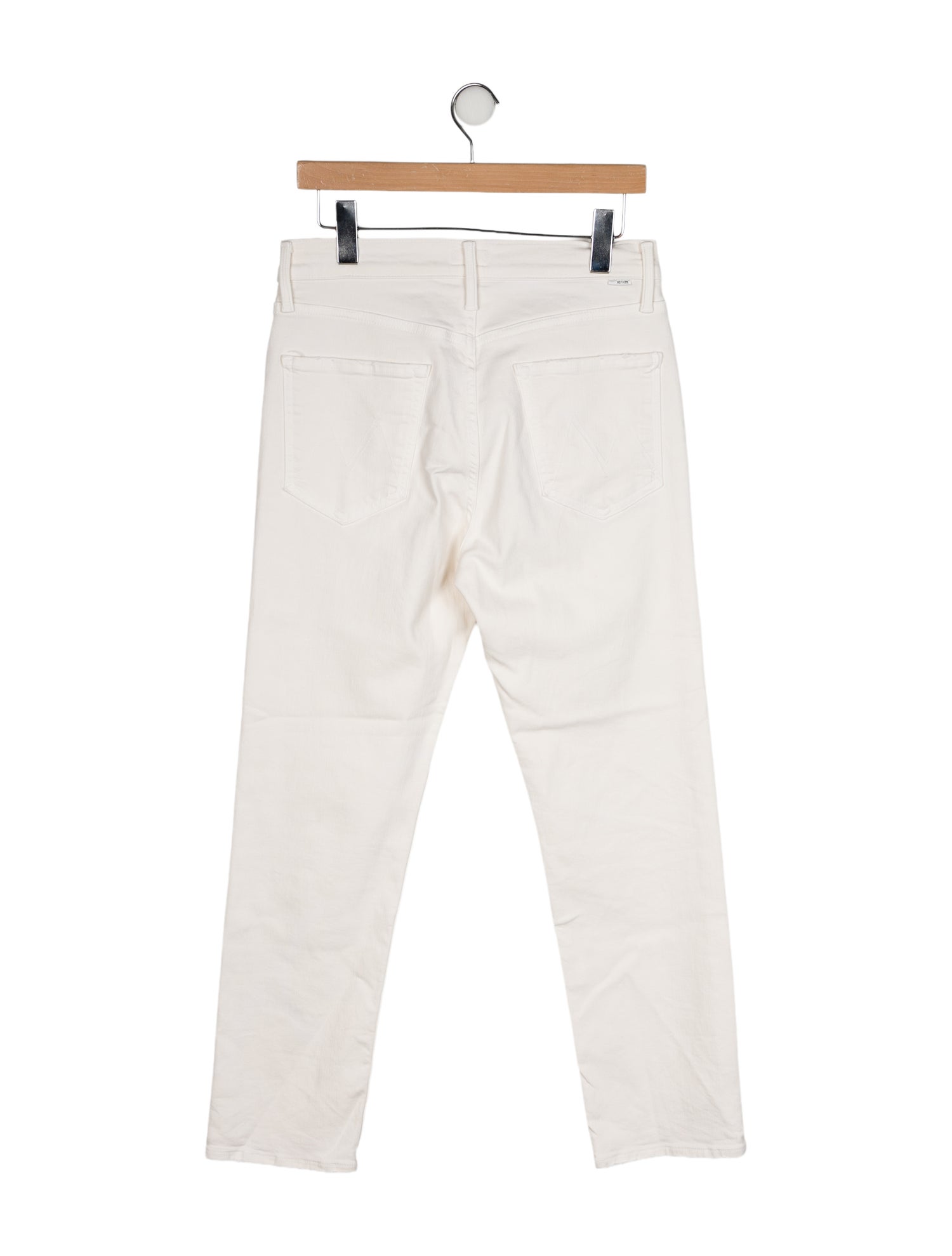 Mother High-Rise Straight Leg Jeans